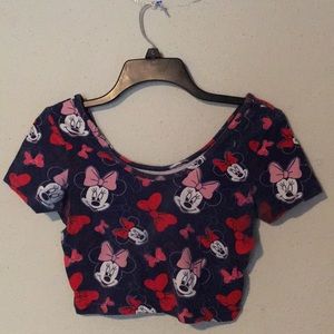 Minnie Mouse crop